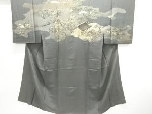 アンティーク　合戦模様男物長襦袢